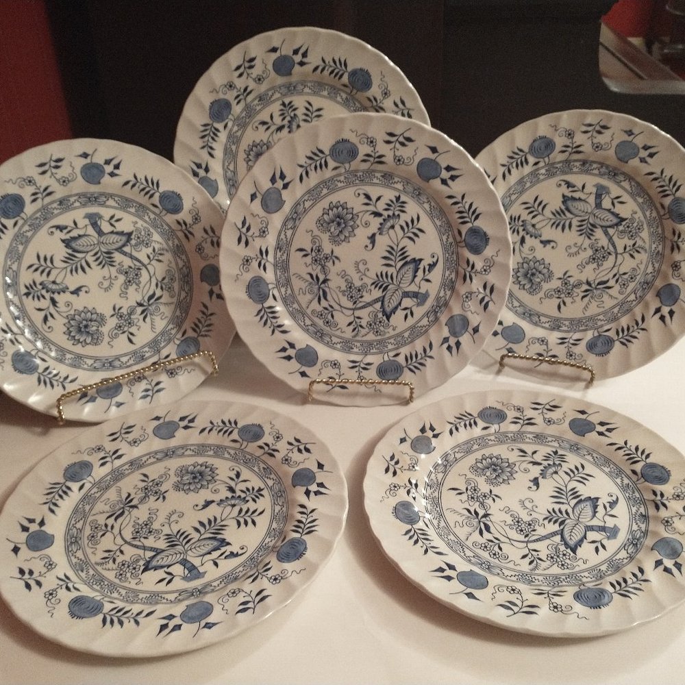 GU Old Vienna Ironstone Wood & Sons dinner plates set of 6...... Not for Sale